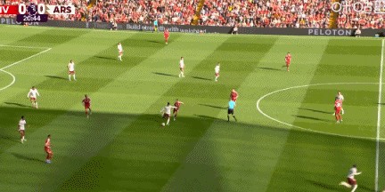 新葡萄8883官网AMG-半场：利物浦0-0阿森纳，双方半场仅阿森纳1射正，萨利巴伤退