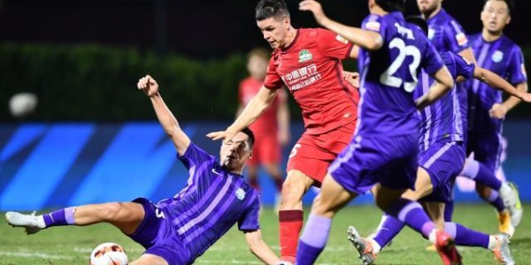 【中超】阿德里安进球谢维军扳平 津门虎1比1平河南